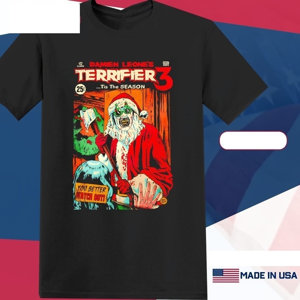 Damien Leone_s Terrifier 3 Christmas Evil Shirt